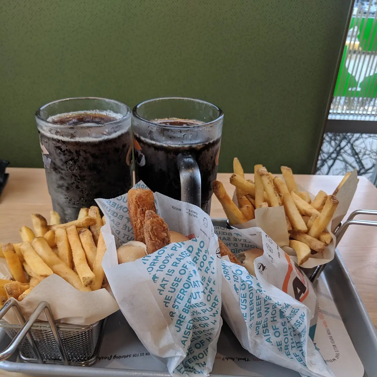Cod Burger and Fries, A&W Canada