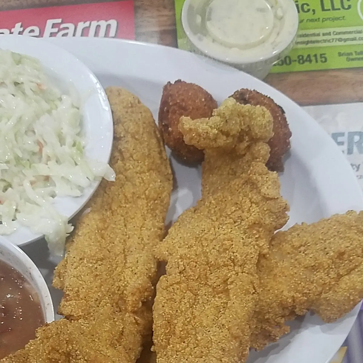 All You Can Eat Catfish Dinner