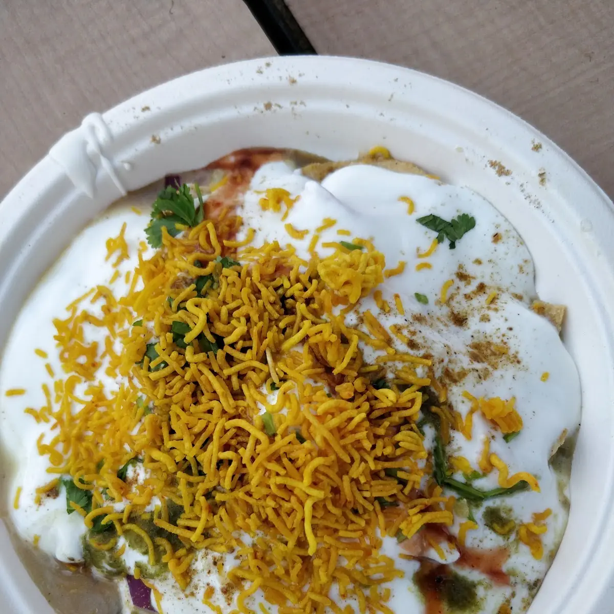 Dahi Batata Sev Poori
