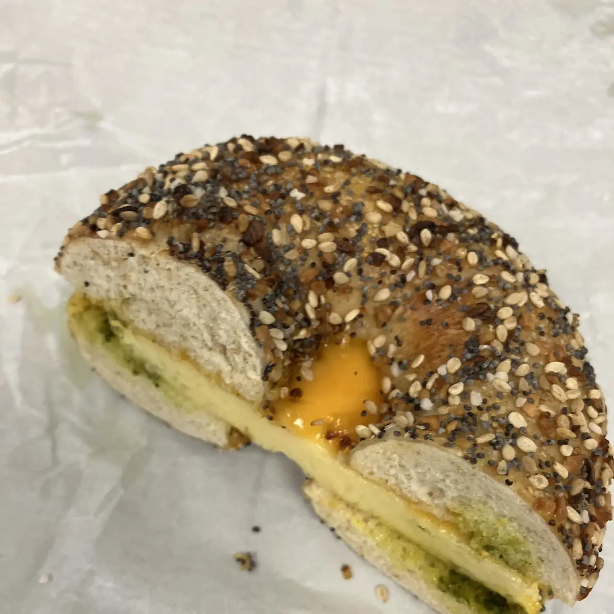 Vegan Egg Vegan Cheese Sammy’