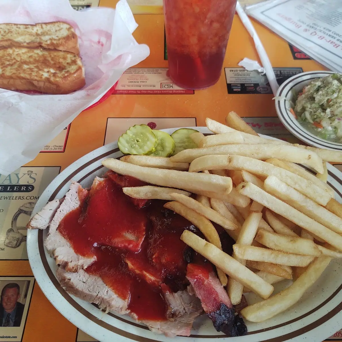 BBQ Pork Platter