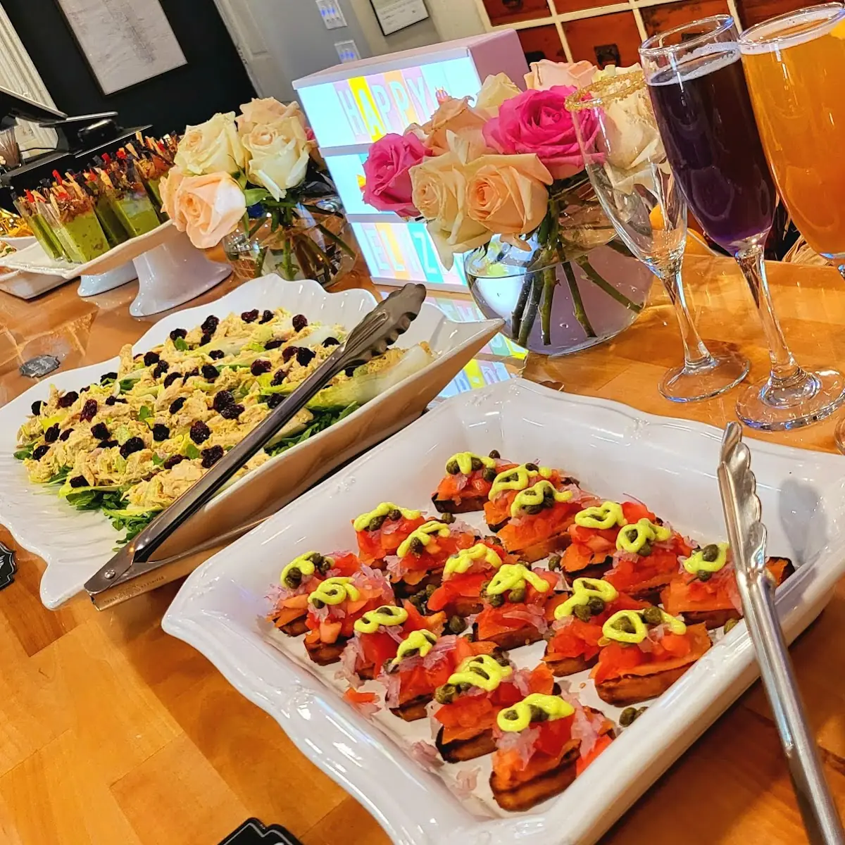 Smoked Salmon Capers