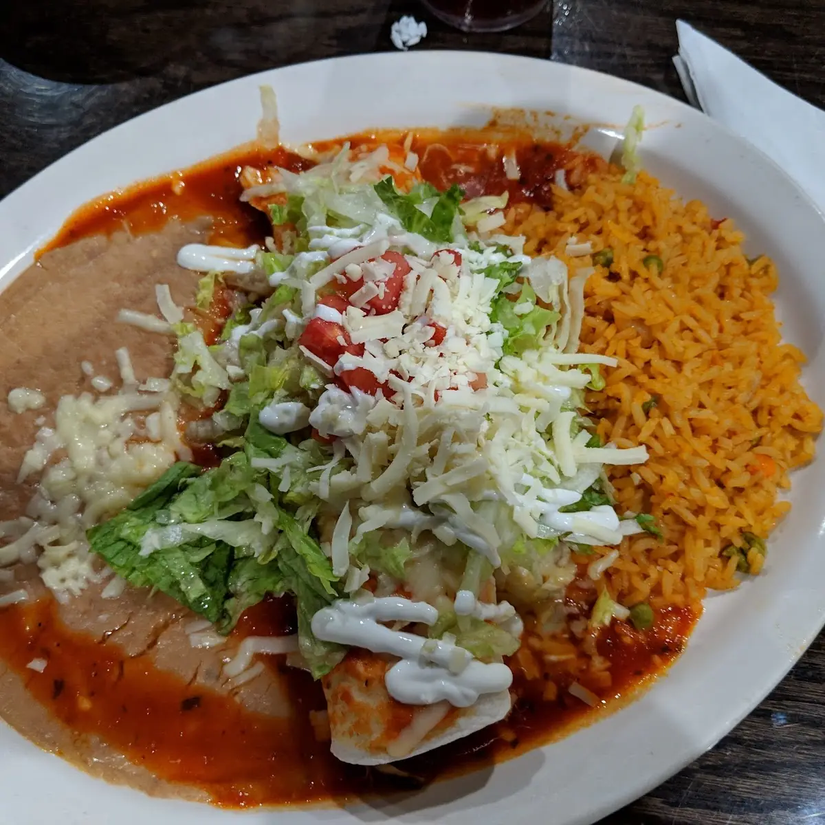 Chicken Burrito Grande