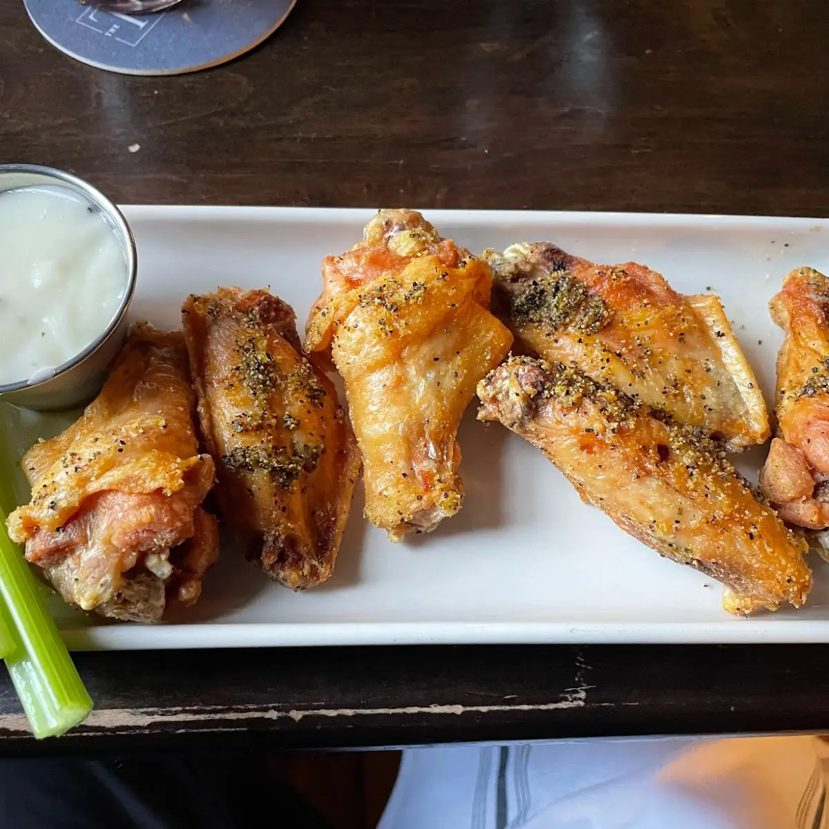 Lemon Pepper Chicken Wings