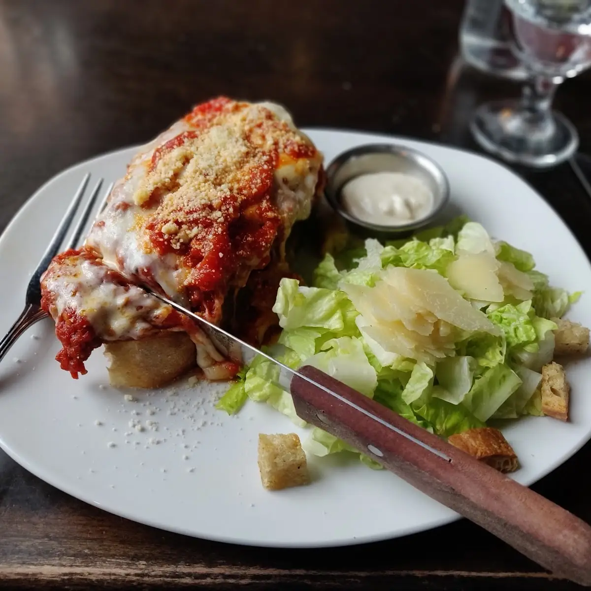 Parmesan Chicken Sandwich