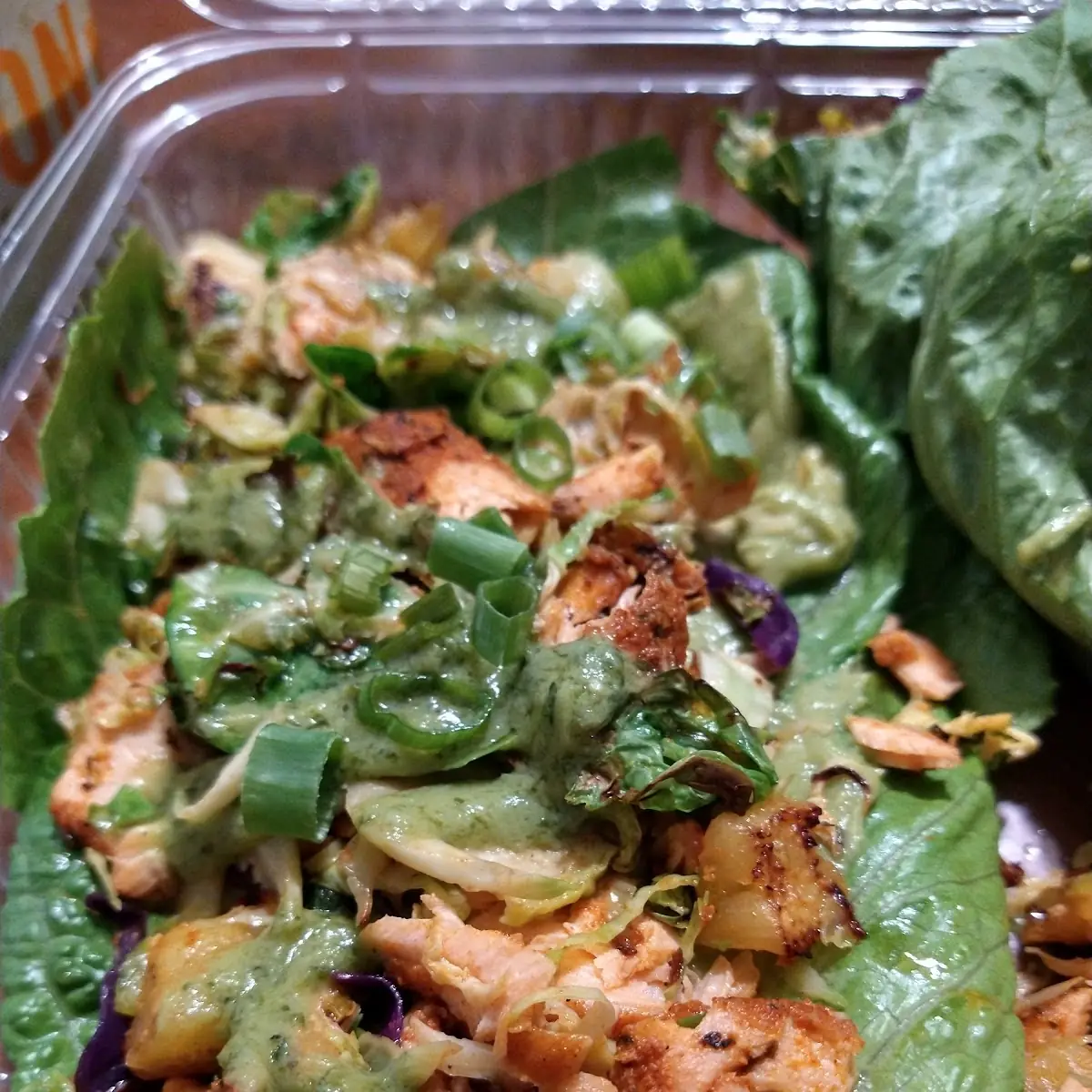 Salmon Lettuce Wraps