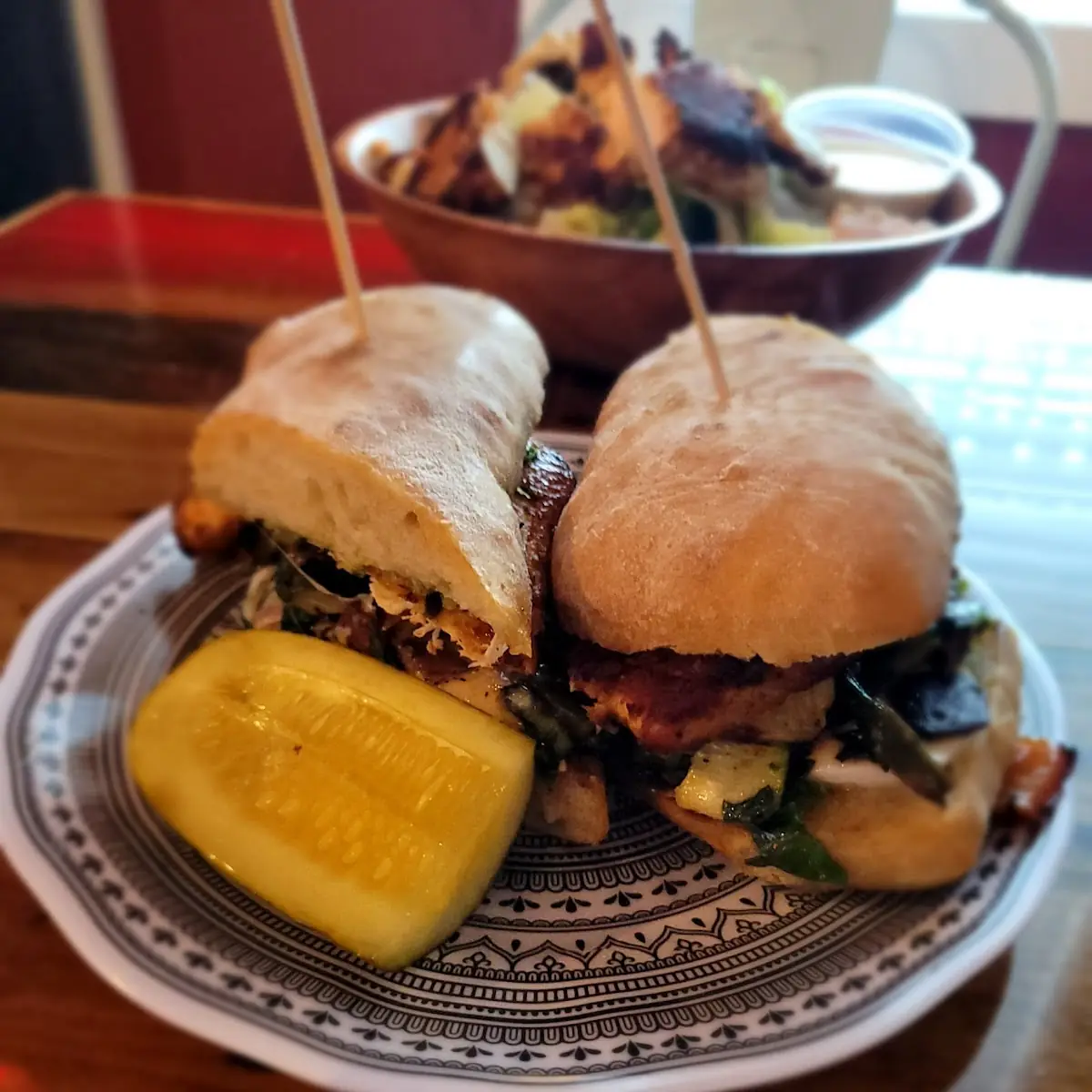 Vegi Caprese Sandwich with Chicken