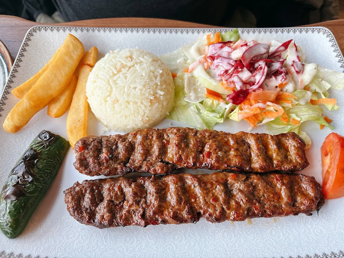 Adana Kebab Platter