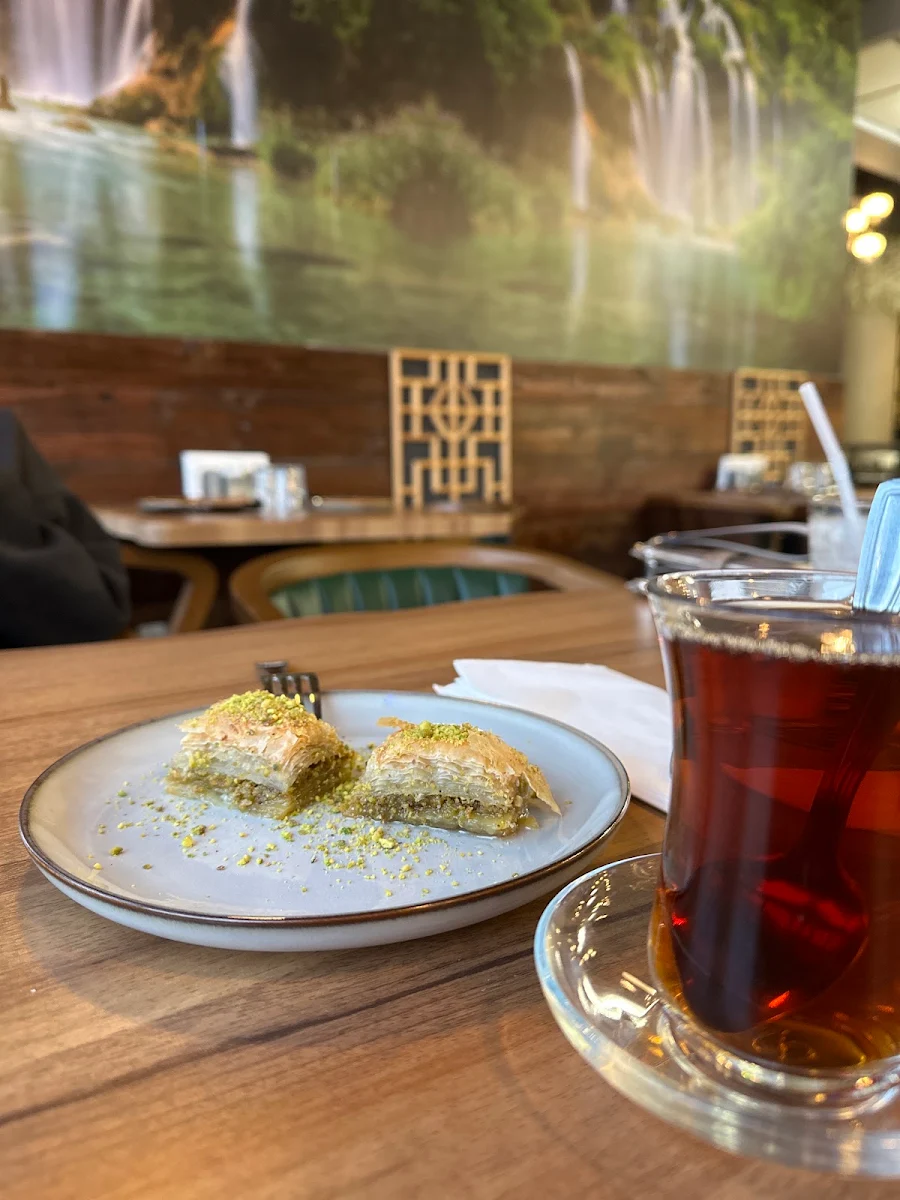 Turkish Rice Pudding and Tea