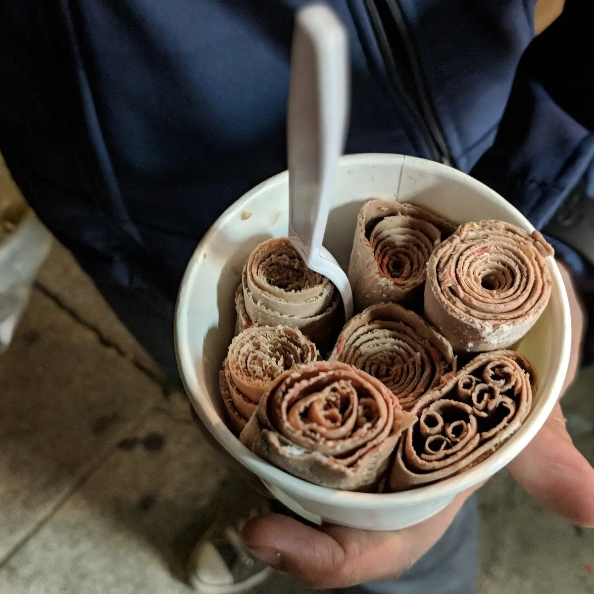 Rocky Road Ice Cream with Toppings
