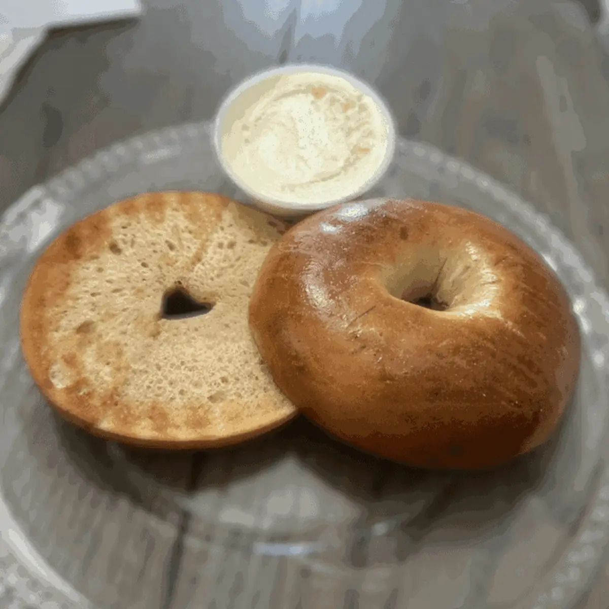 Jalapeño Bagel with Cream Cheese