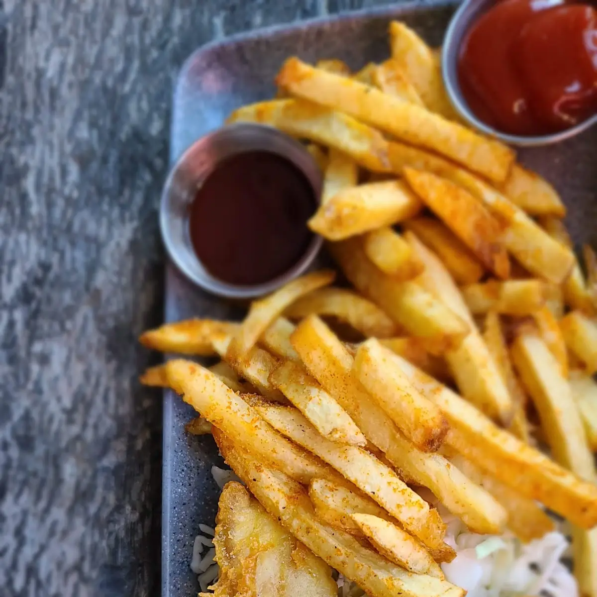 Tempura Snapper Fish & Chips Lunch Only