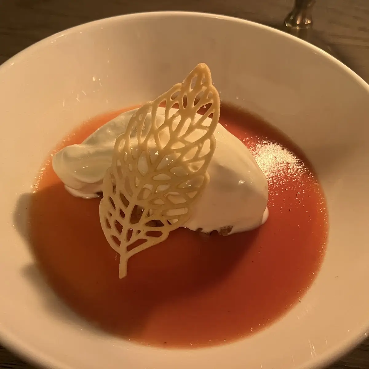 Passion Fruit Panna Cotta