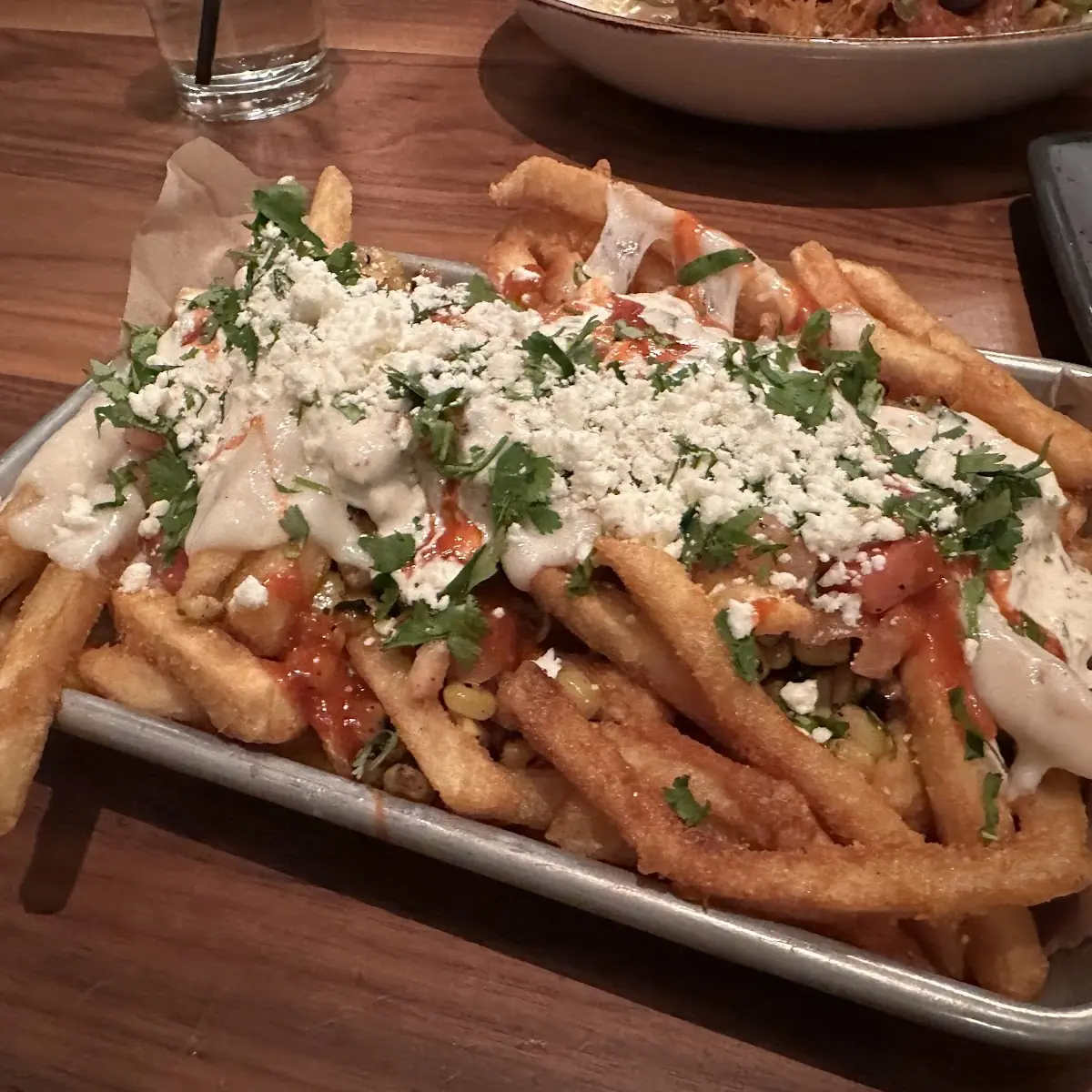 Street Corn Fries and Deviled Eggs