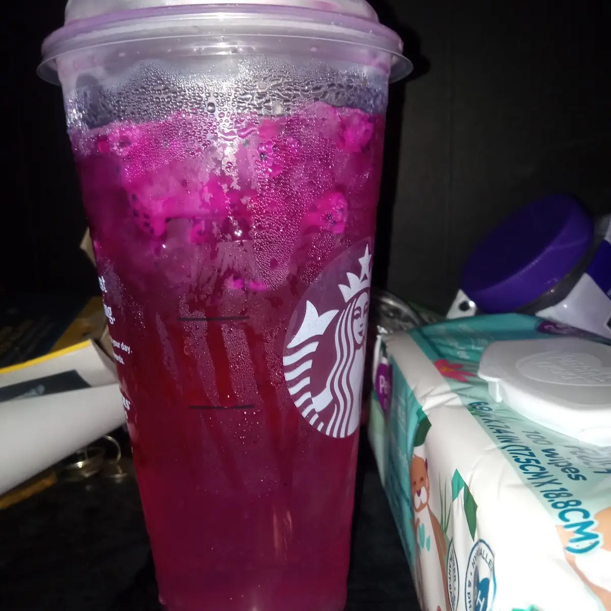 Tropical Mango Dragon Fruit Lemonade