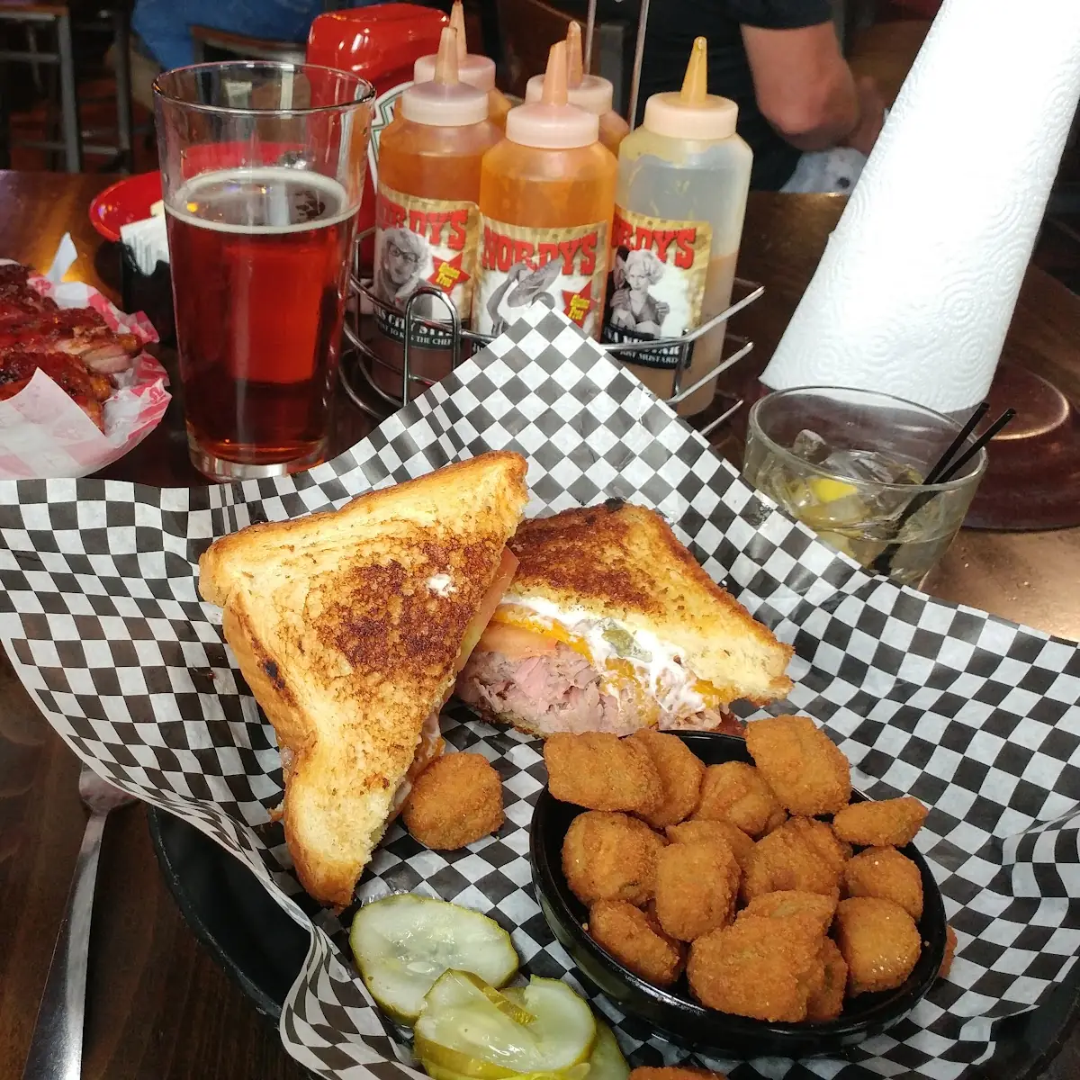 Grilled Cheese with Pulled Pork