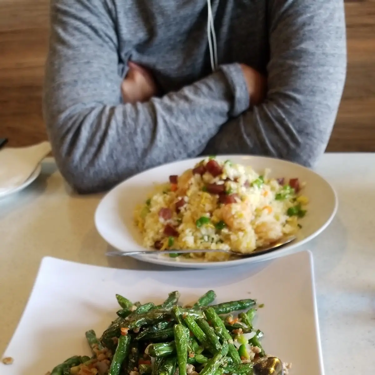 String Beans w House Sauce