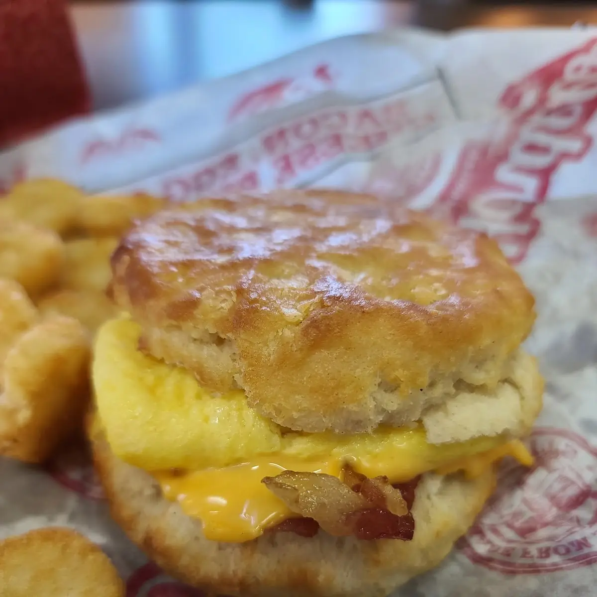 Bacon Egg and Cheese Biscuit