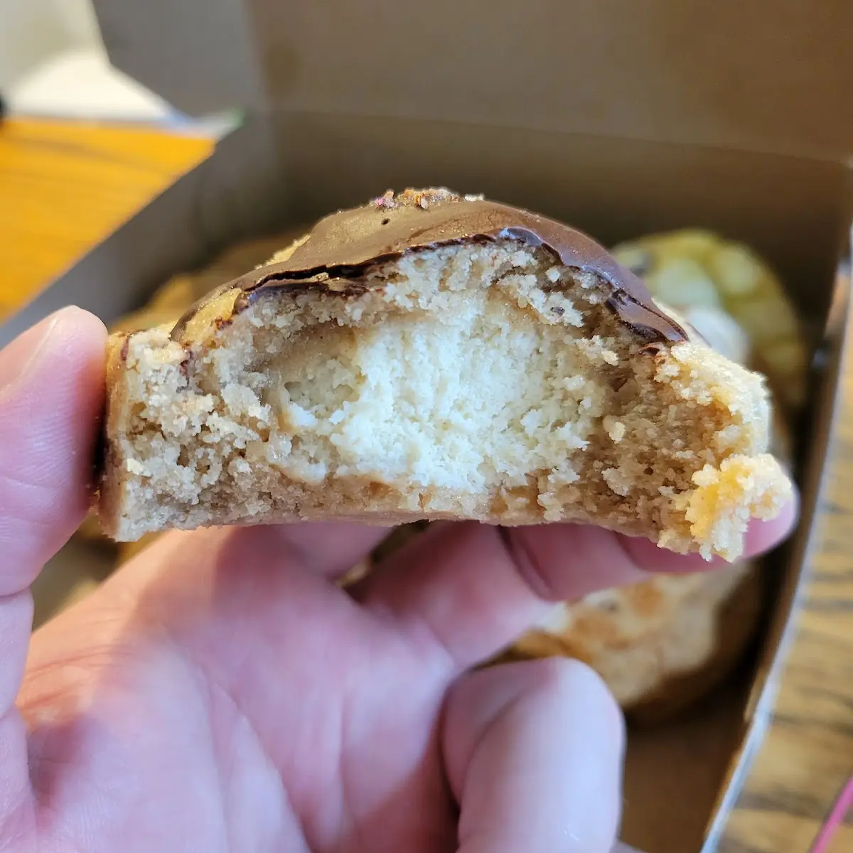 Churro Cheesecake Stuffed Cookie