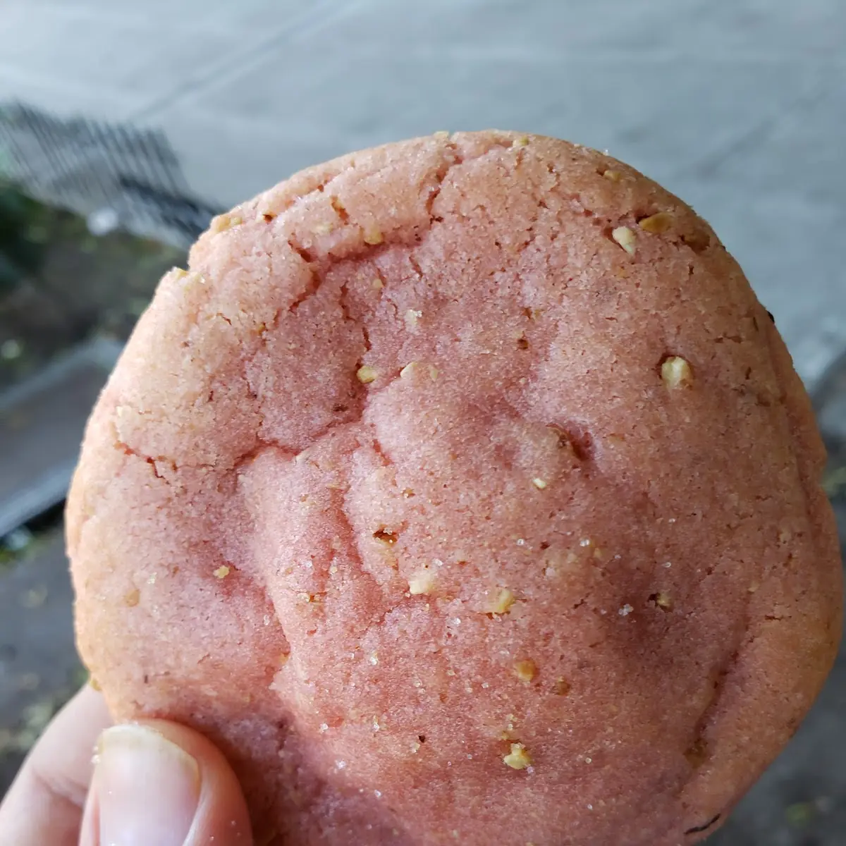 Stuffed Strawberry Cheesecake Cookie