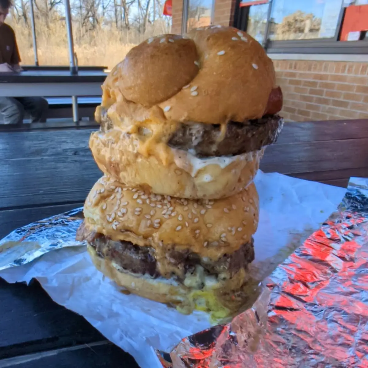 Cheddar Bacon Burger