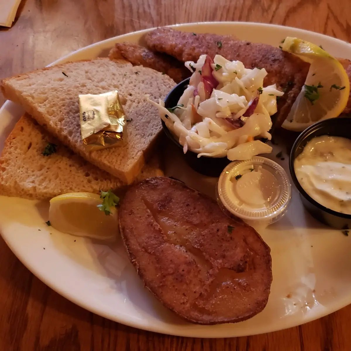 Pan Fried Walleye