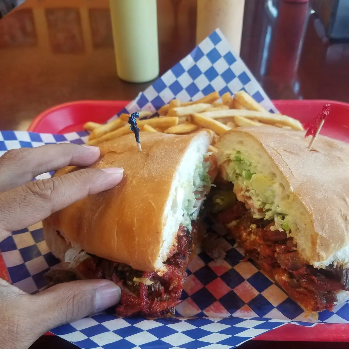 Tortas Combinadas Fries Drink