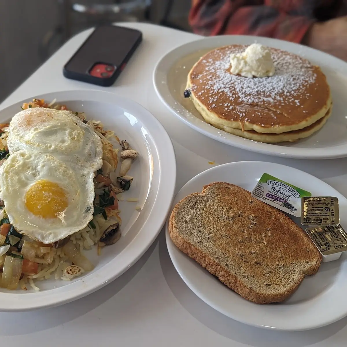 Sunny Side Up with Hash Browns