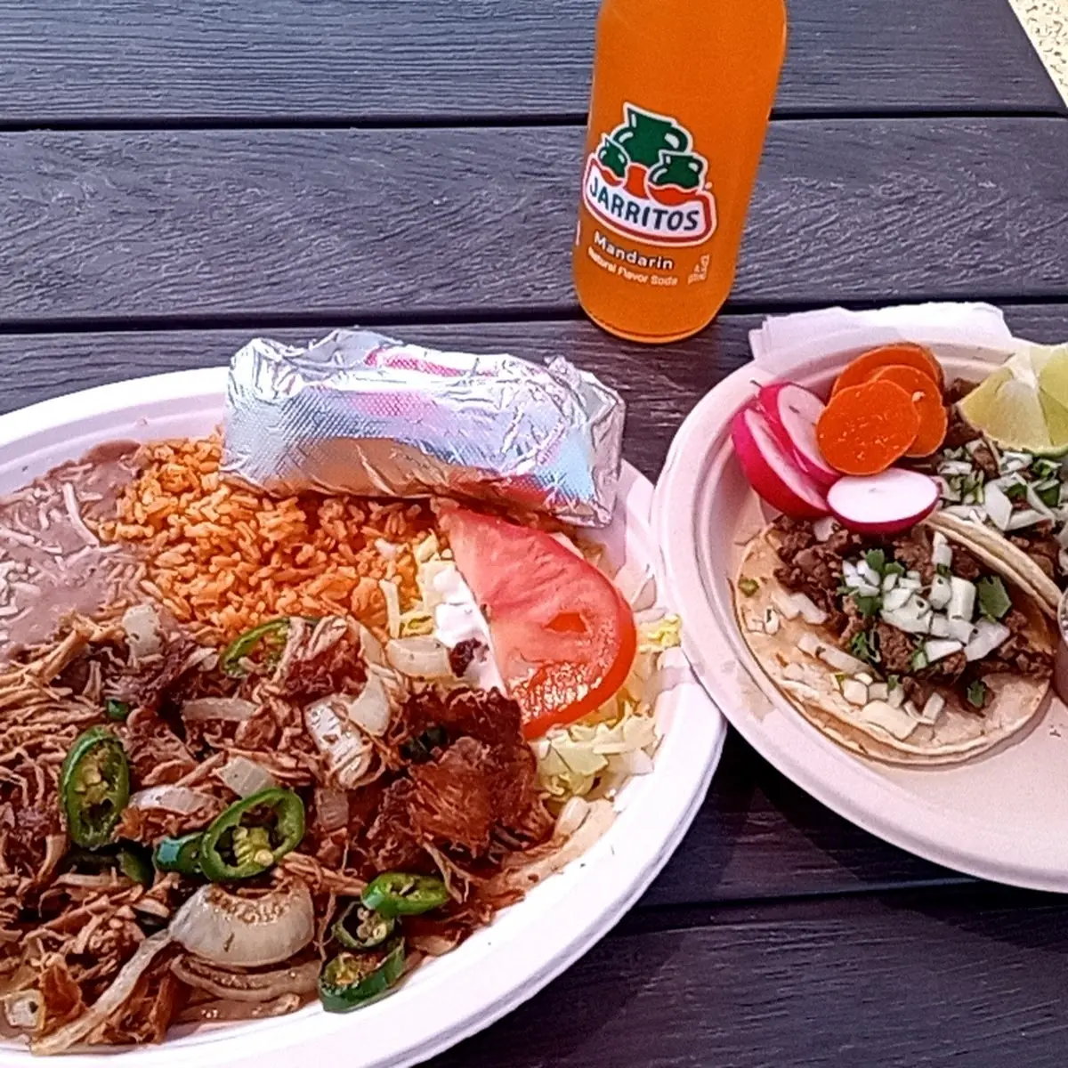 Carnitas and a Couple Tacos