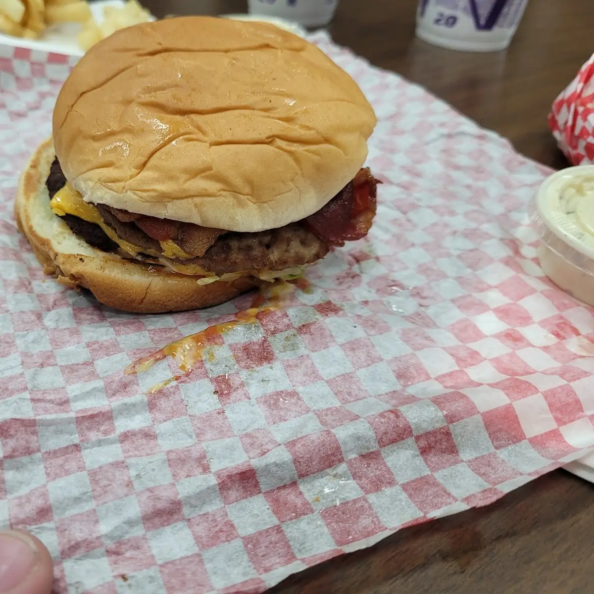 Double Bacon Cheese Burger