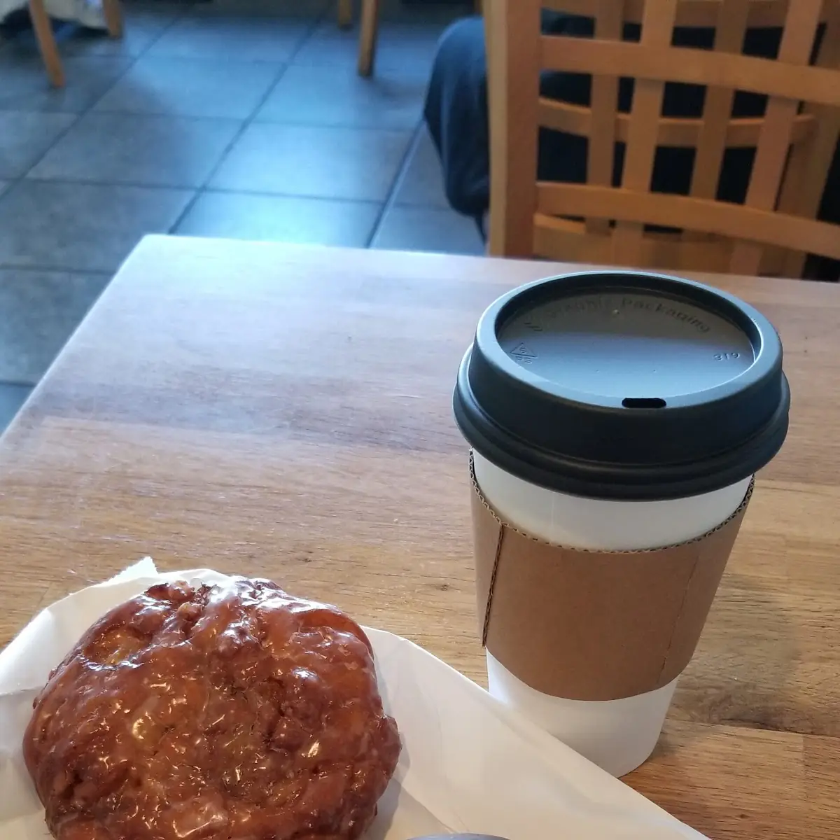 Bavarian Cream Filled Donut