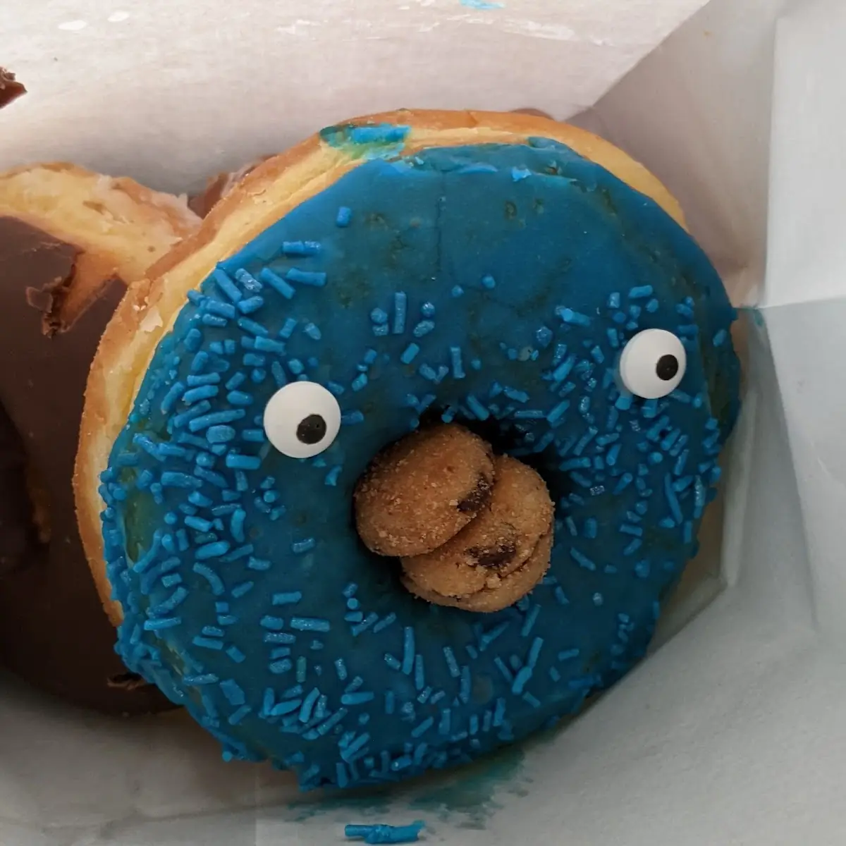 Cookie Monster Donuts