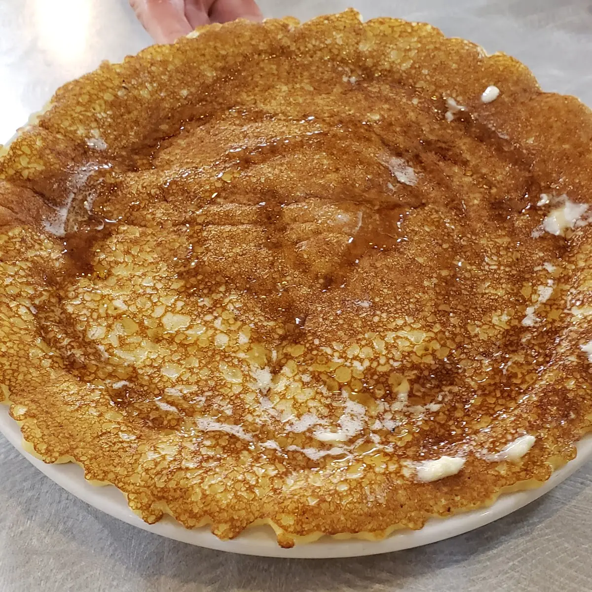 Plate Size Pancakes