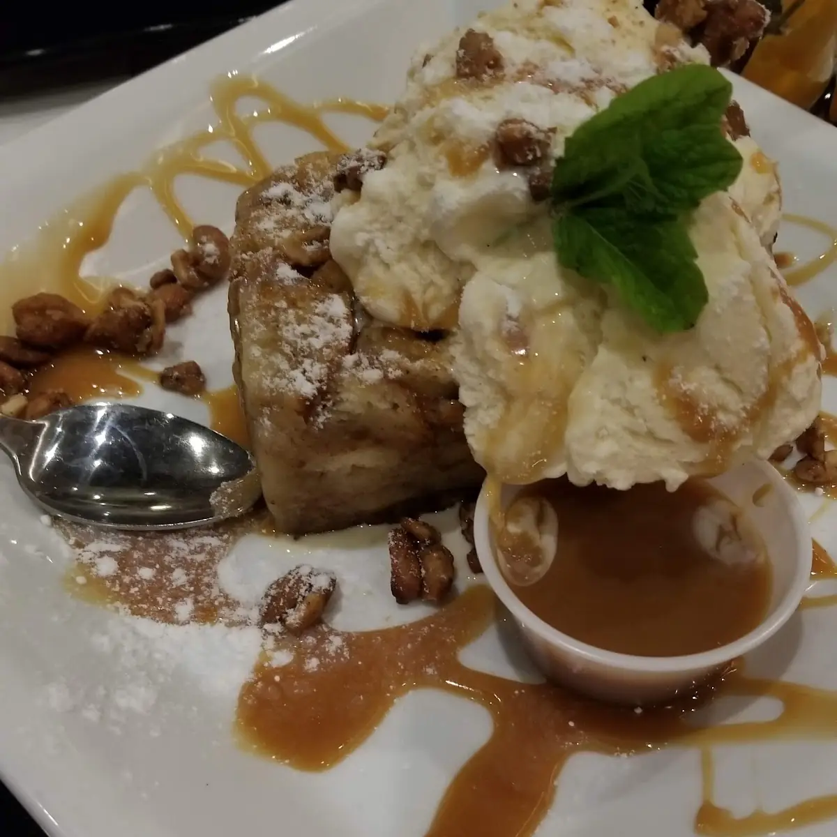 House Made Bourbon Bread Pudding