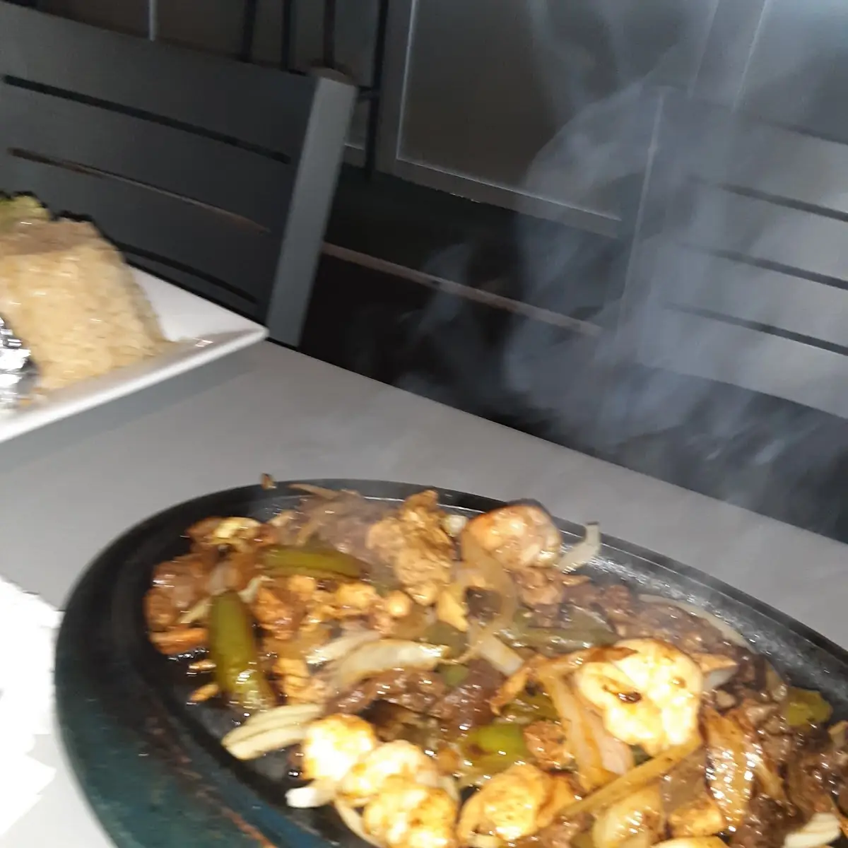 Chicken and Steak Fajitas