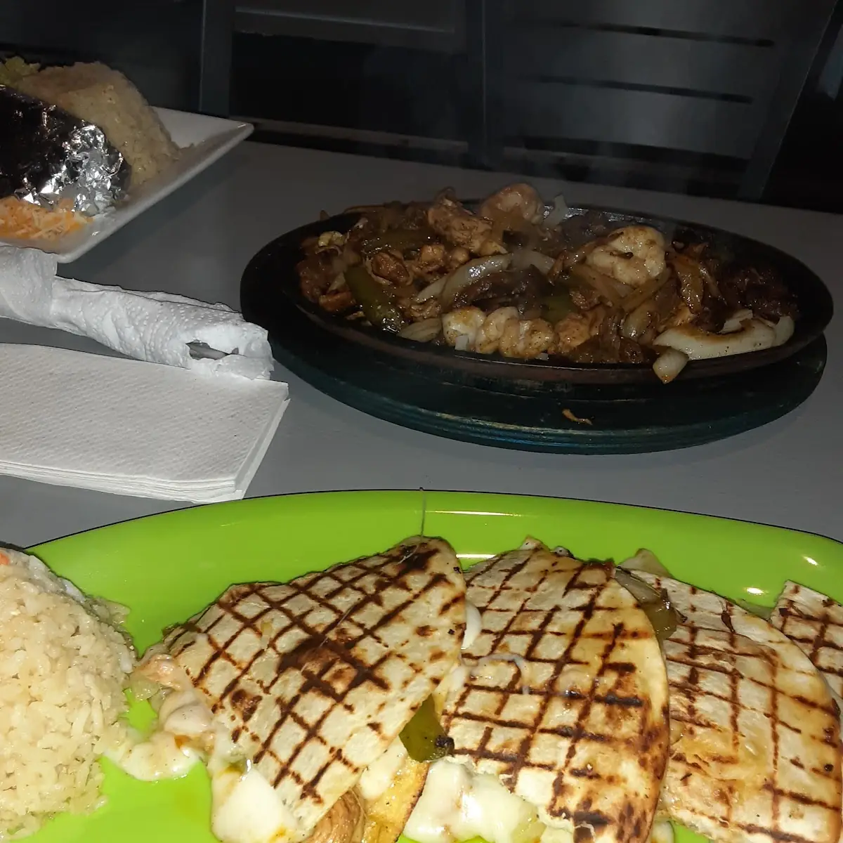 Chicken and Steak Quesadilla