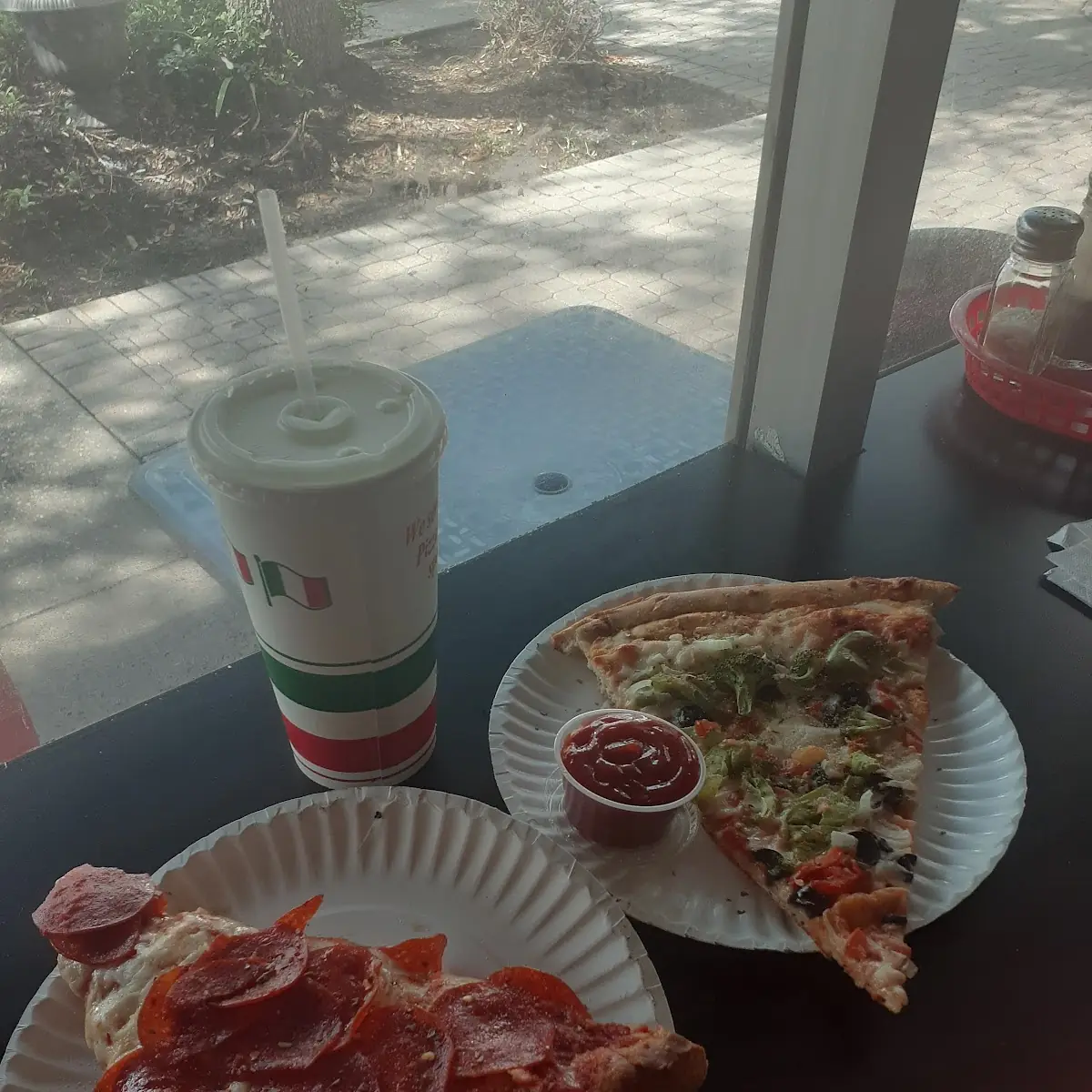 Pepperoni Deep Dish and Veggie