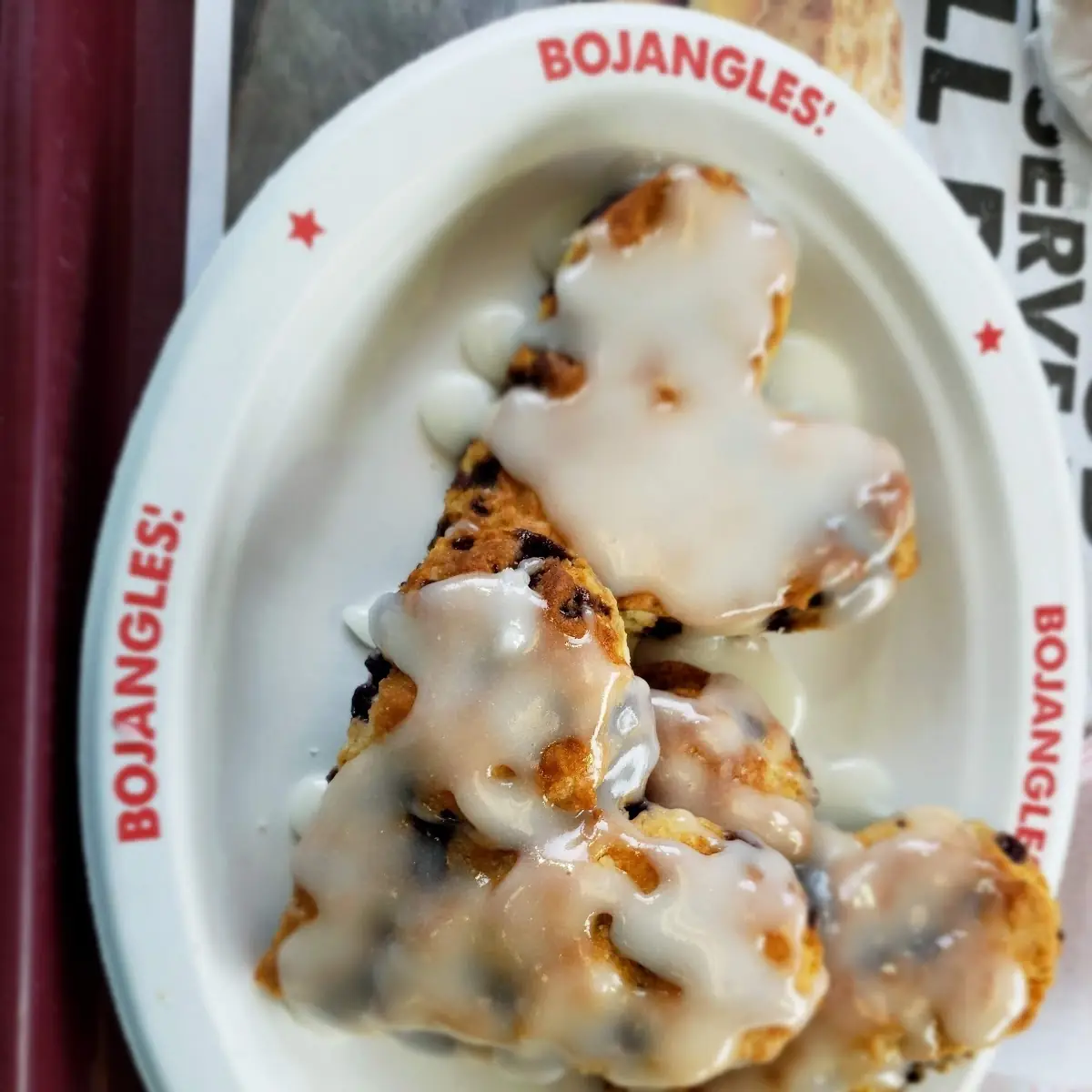 Heart Shaped Bo Berry Biscuits