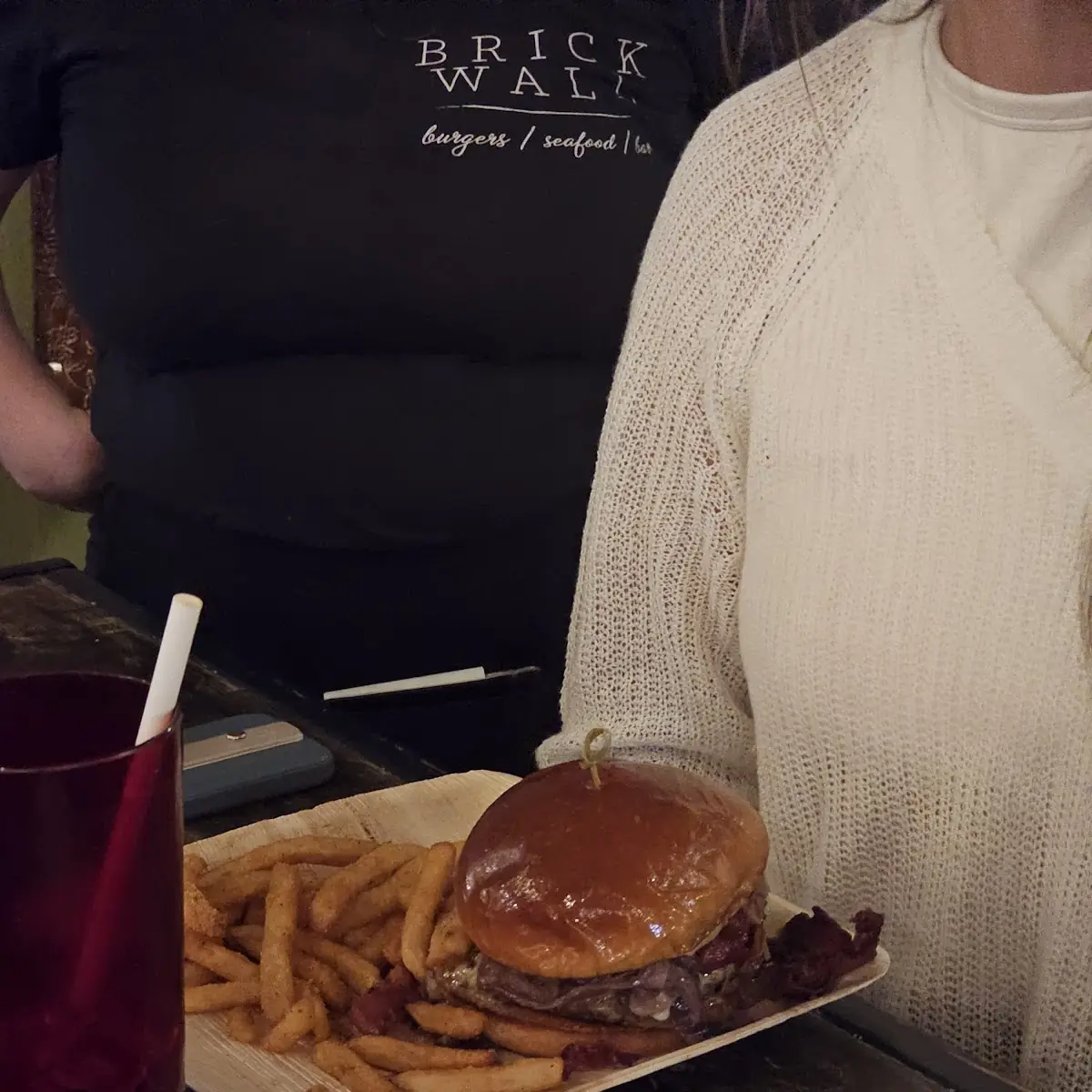 Burger and Fries
