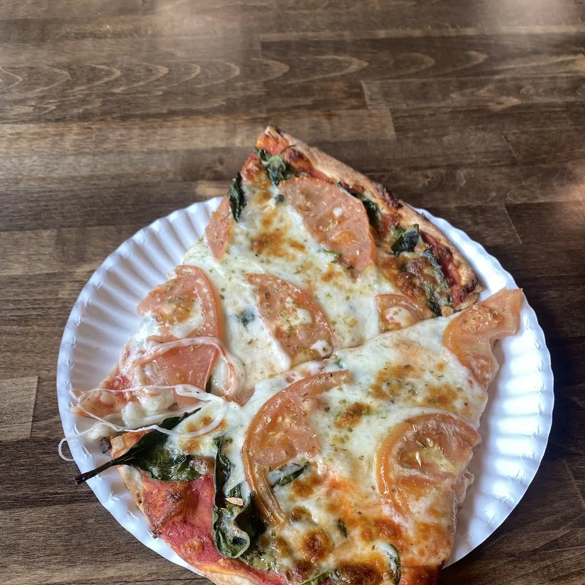 Thin Crust Pizza Slice