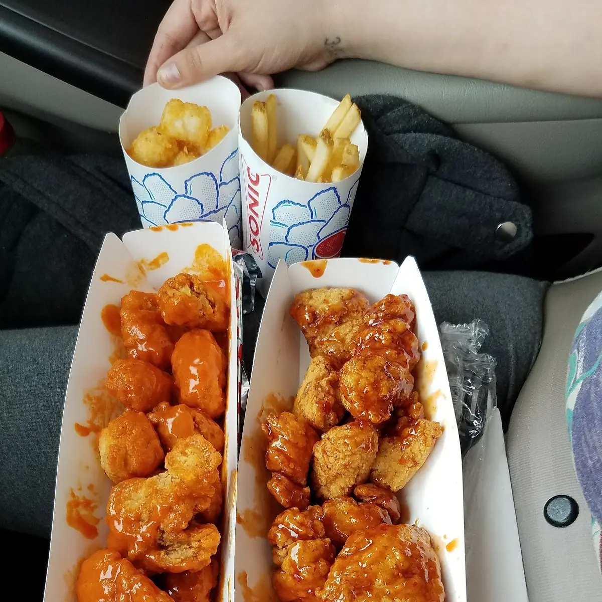 Boneless Chicken Wings Hot Asian