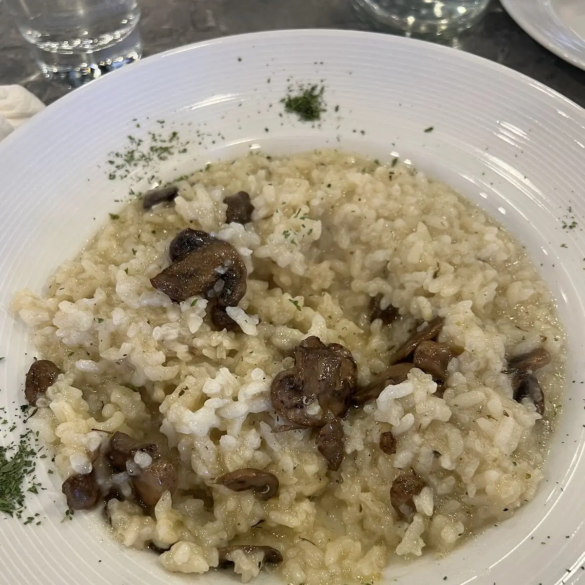 Mushroom Risotto