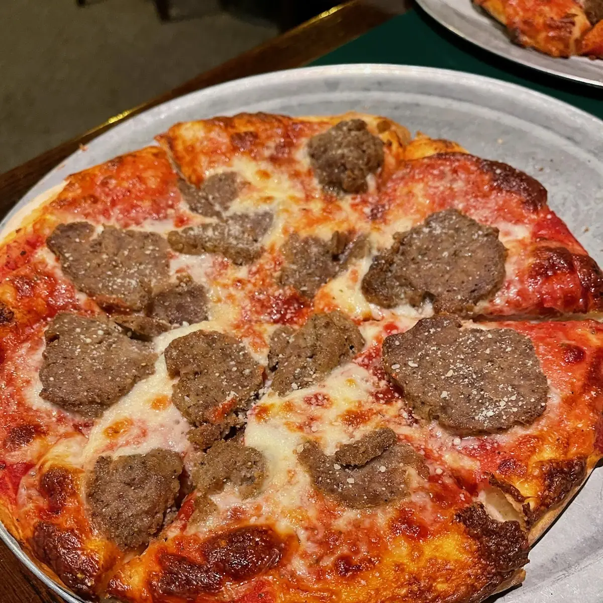 Meatball Pizza