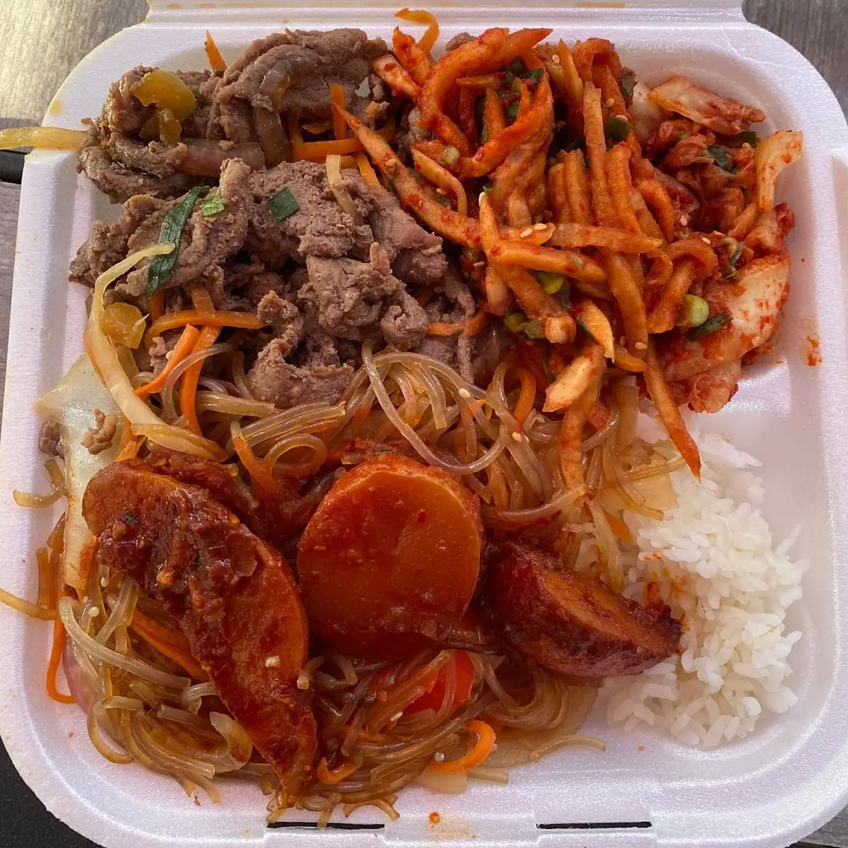 Bulgogi with Japchae