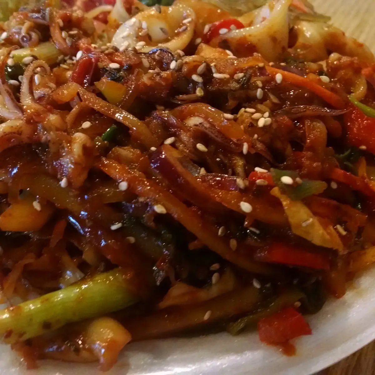 Stir Fry Calamari