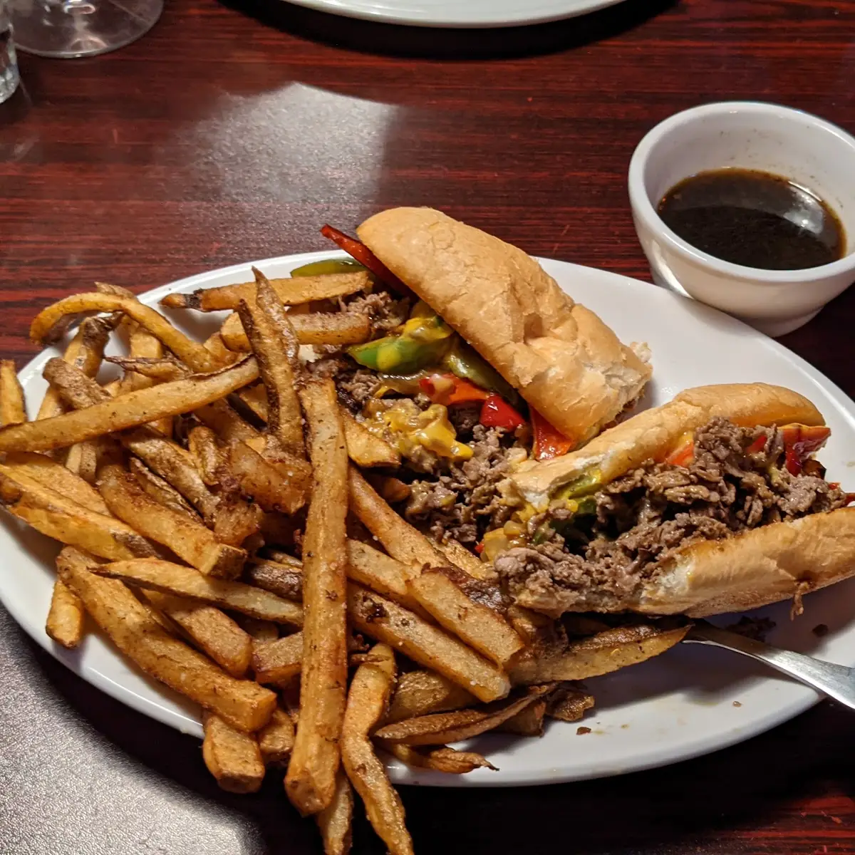 French Dip and Fries