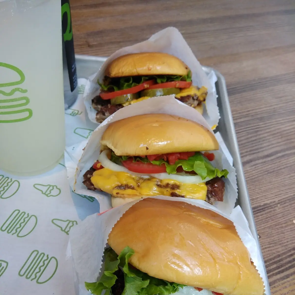 Fried Mushroom Burger