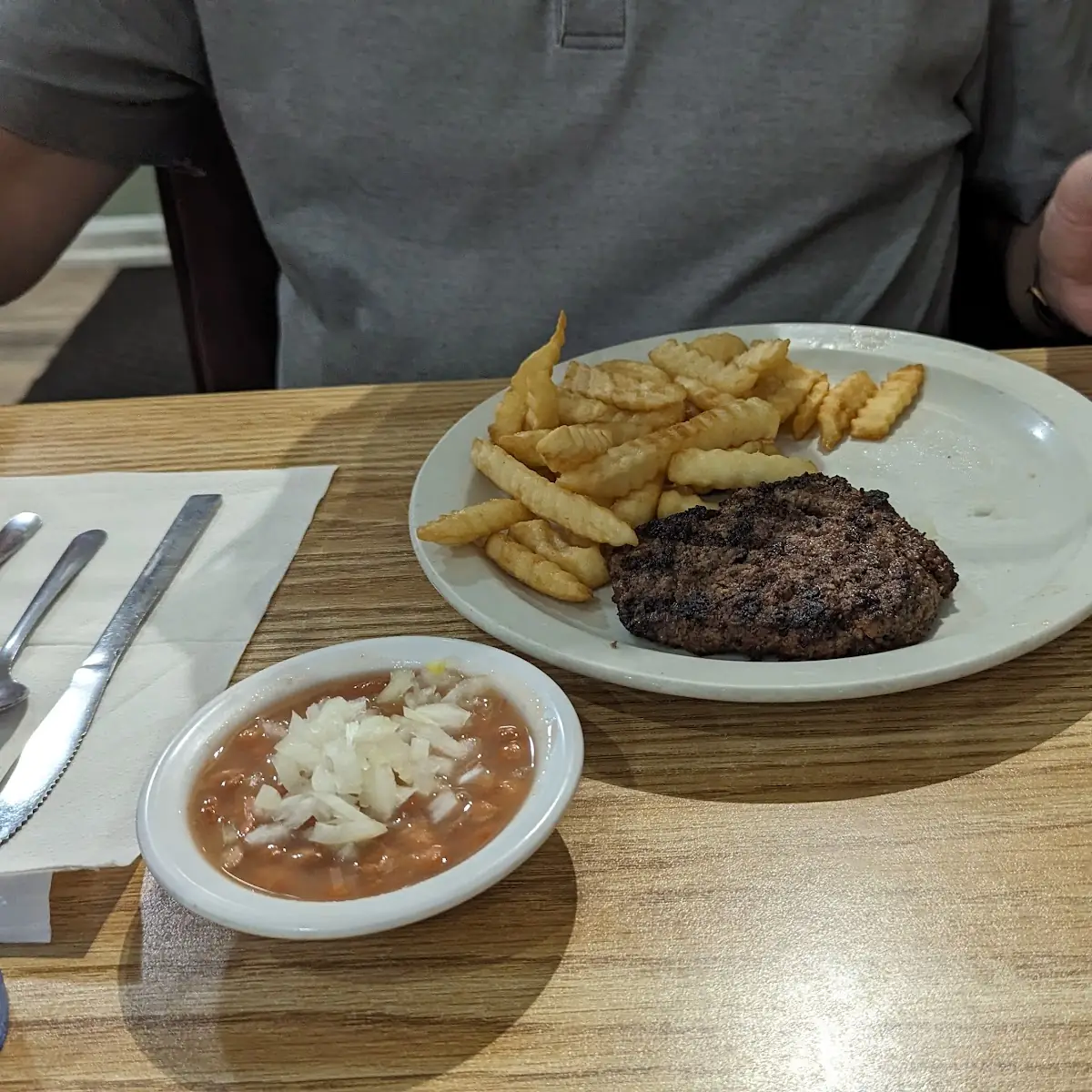 Half Pound Hamburger Steak