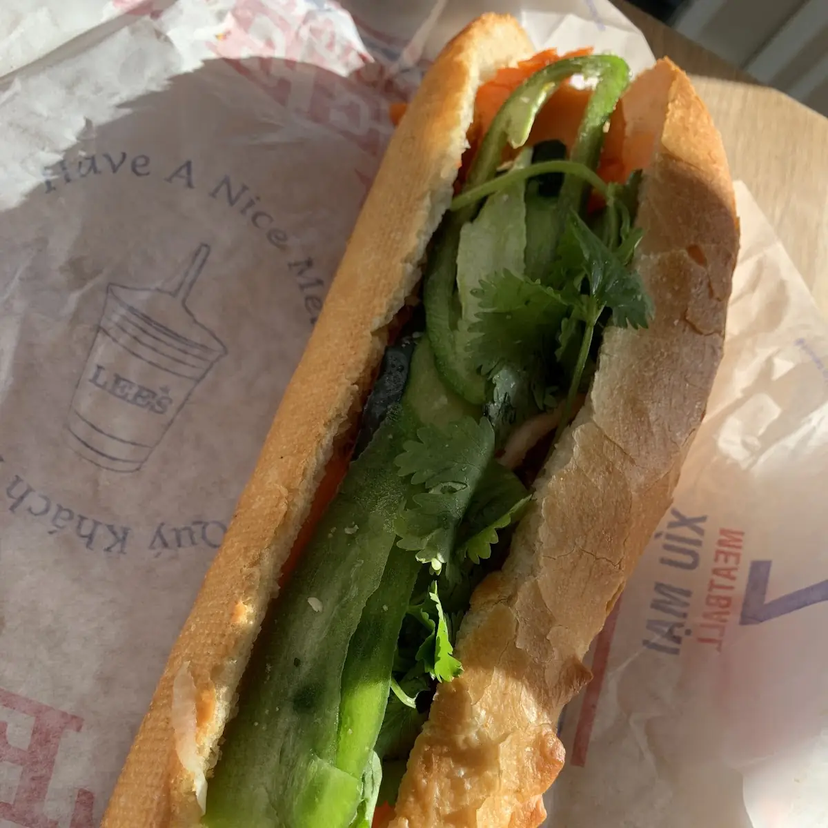 Teriyaki Chicken Banh MI