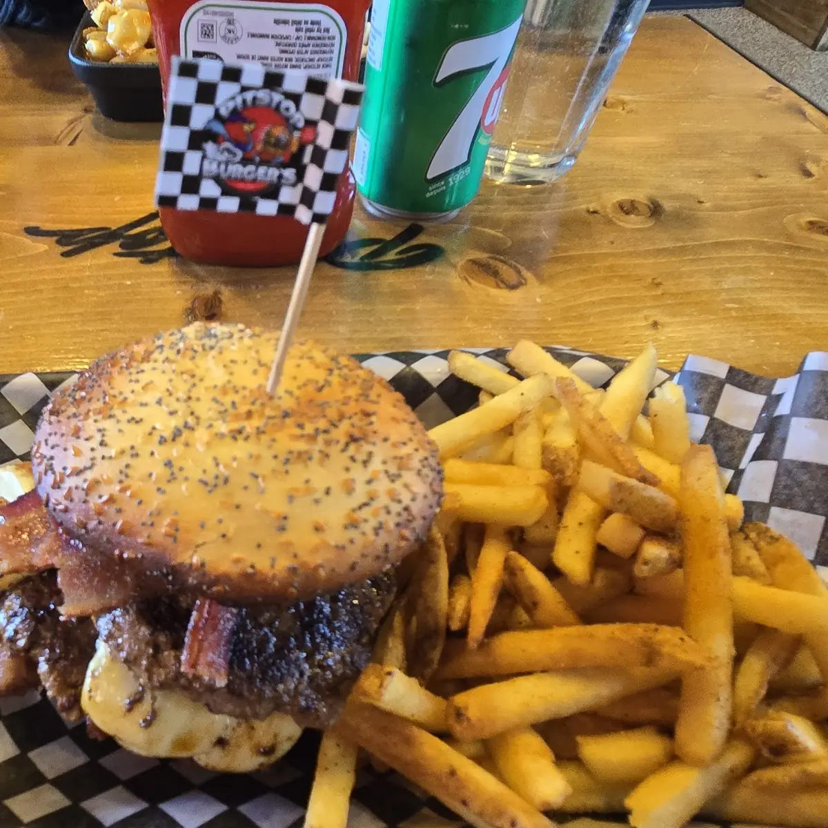 Hamburger Sans Gluten, PitStop Burger